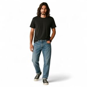 Levi’s 501 Original‎ Fit Jeans 30x30 Light Stonewash Button Fly Modern Vintage